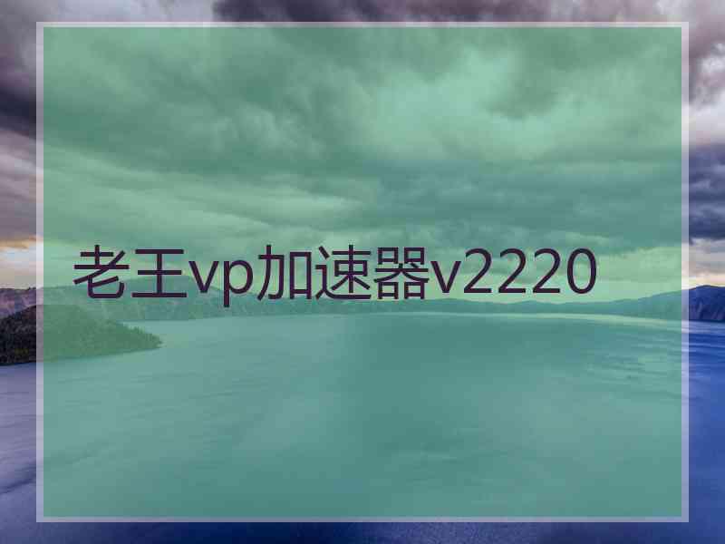 老王vp加速器v2220