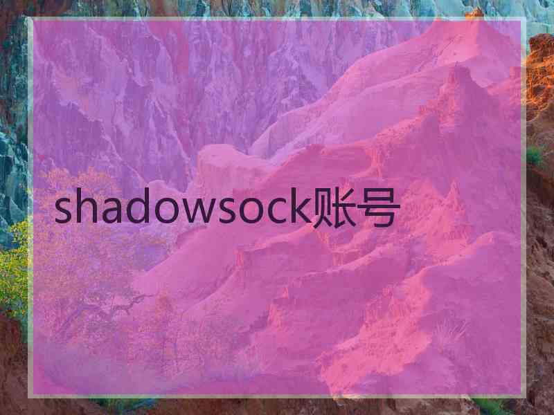 shadowsock账号