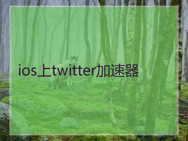 ios上twitter加速器