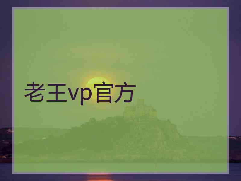 老王vp官方