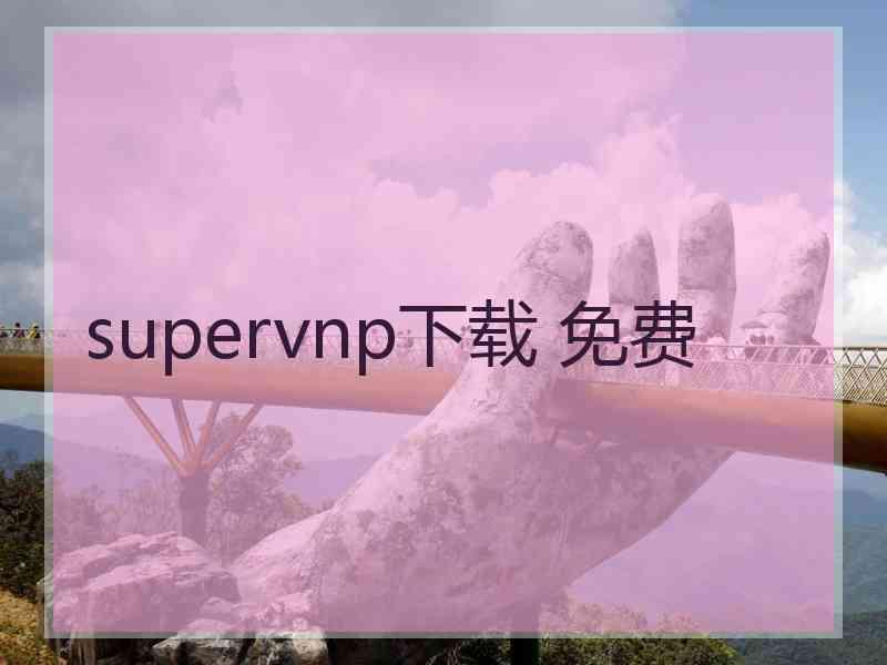 supervnp下载 免费