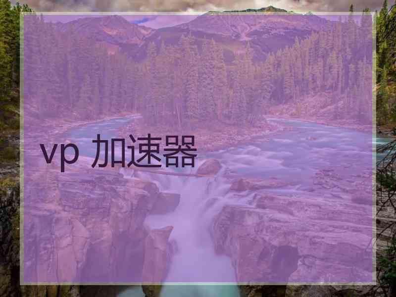 vp 加速器