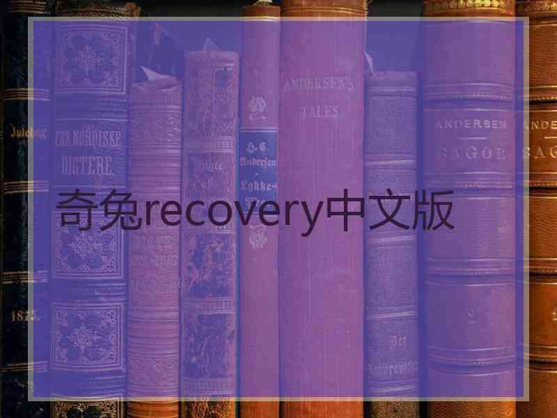 奇兔recovery中文版